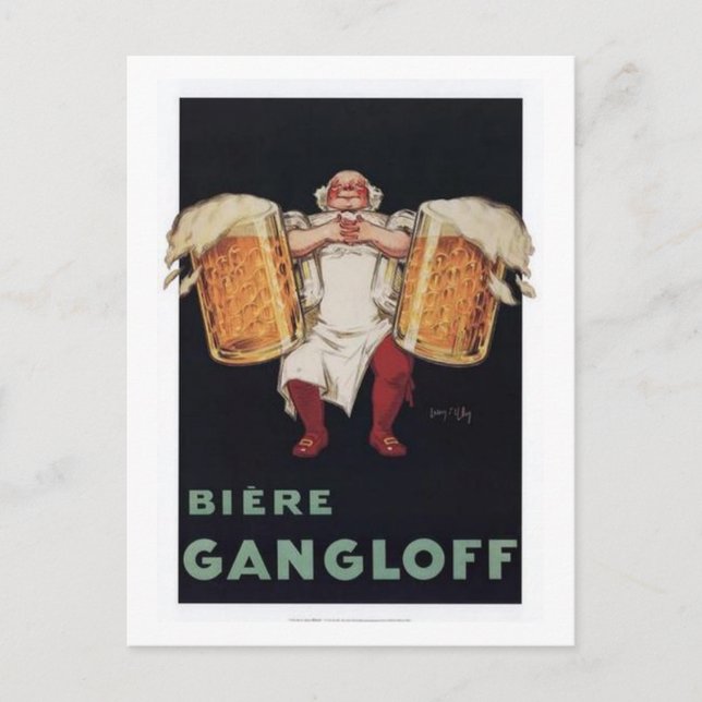 Postal Biere Gangloff 2 (Anverso)