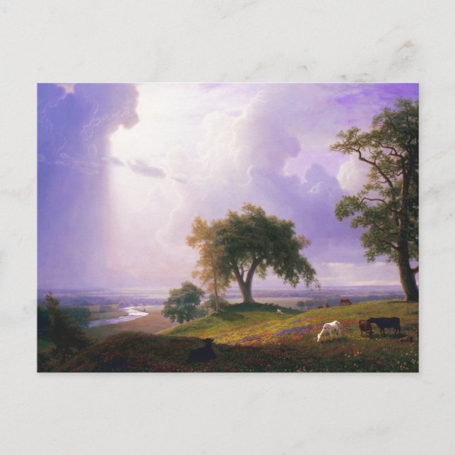 Postal Bierstadt California Spring Postcard (Anverso)