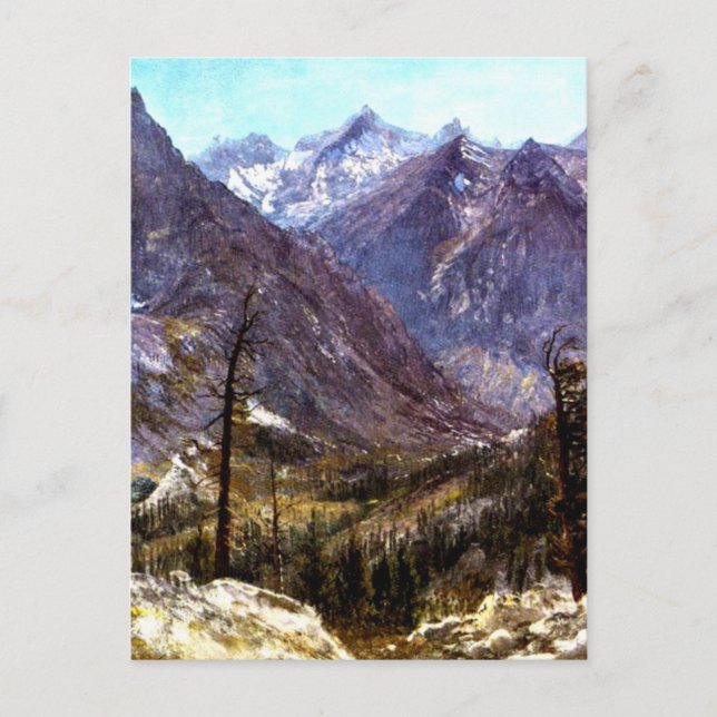 Postal Bierstadt - Estes Park, Colorado, (Anverso)