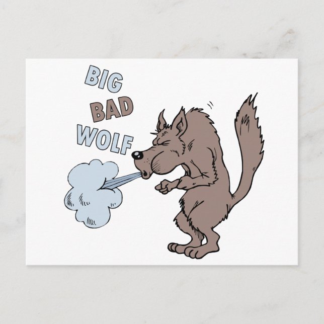 Postal Big Bad Wolf (Anverso)