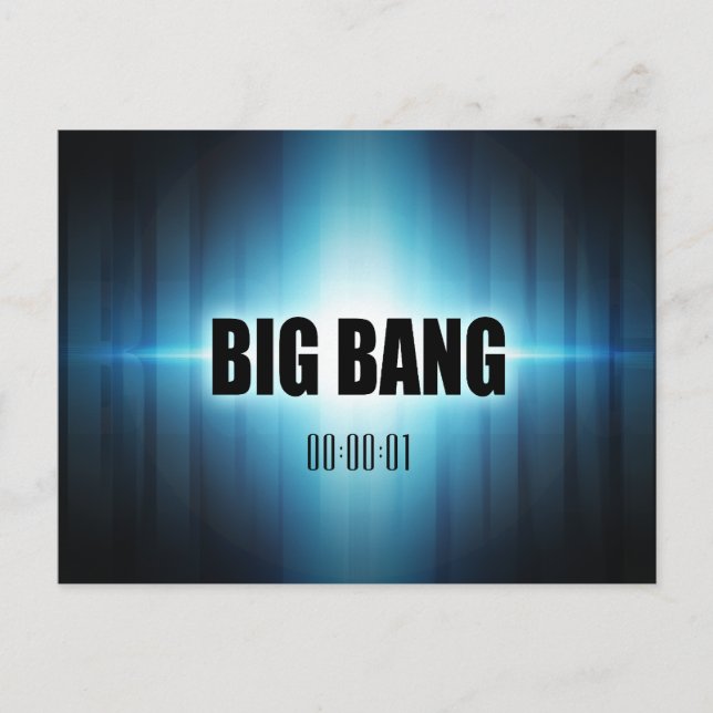 Postal Big Bang (Anverso)