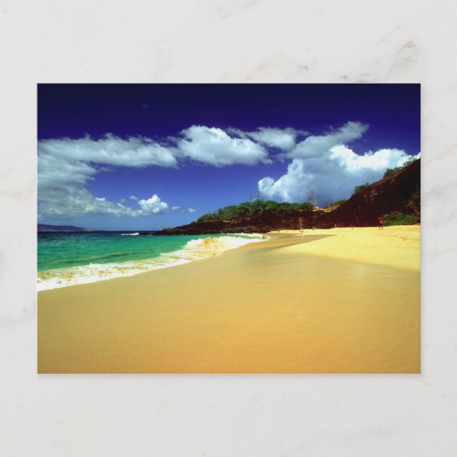 Postal Big Beach, Makena (Anverso)