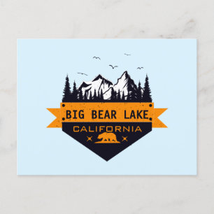 Postal Big Bear Lake California - Nombre personalizado