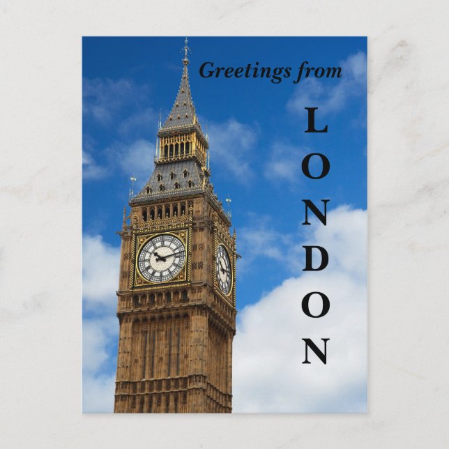 Postal Big Ben (Anverso)