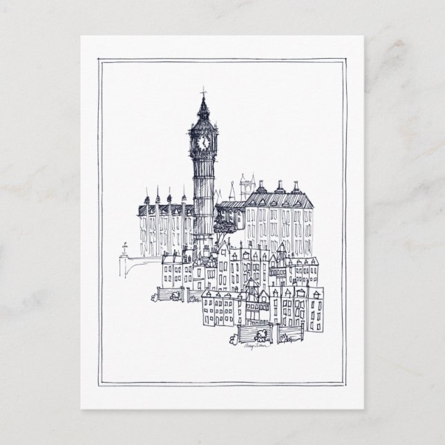 Postal Big Ben (Anverso)