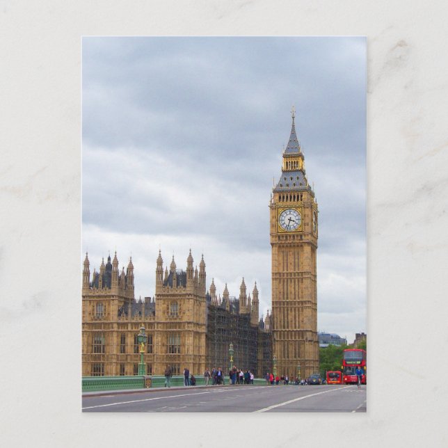 Postal Big Ben (Anverso)