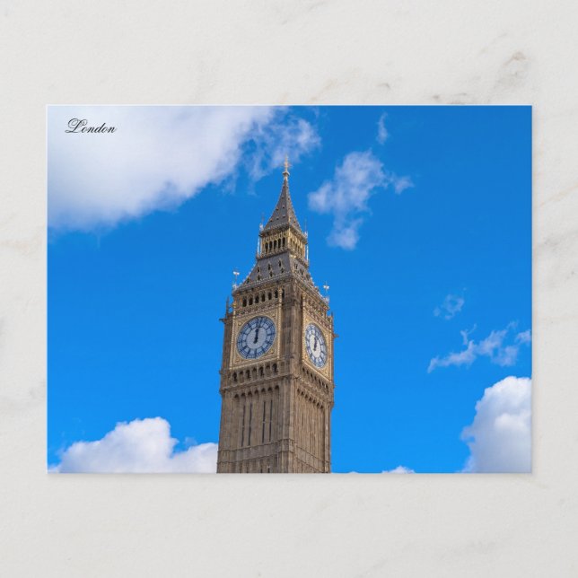 Postal Big Ben (Anverso)