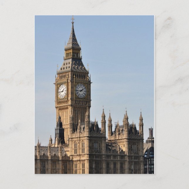 Postal Big Ben London (Anverso)