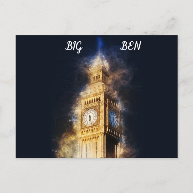 Postal Big Ben London (Anverso)