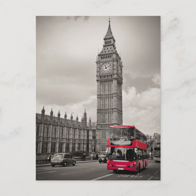 Postal Big Ben London (Anverso)