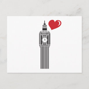 POSTAL BIG BEN LONDON