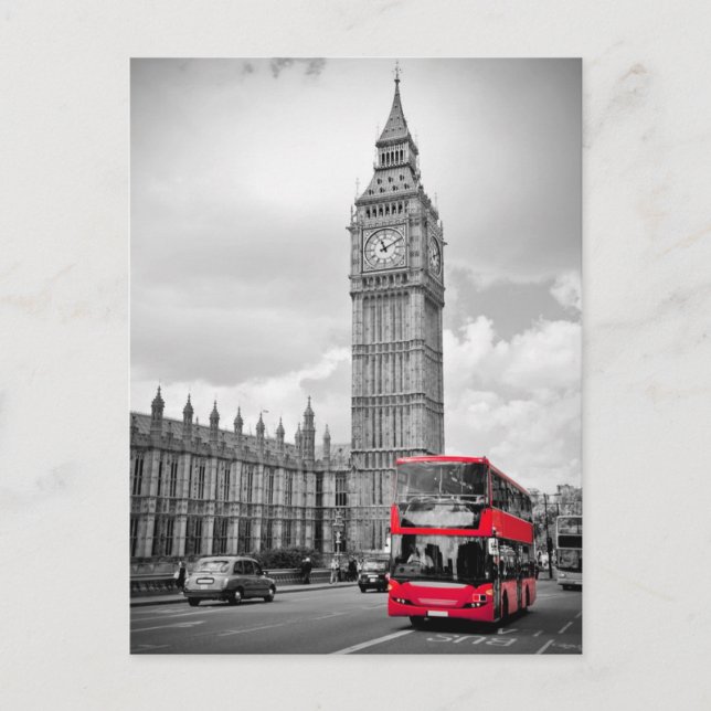 Postal Big Ben London (Anverso)