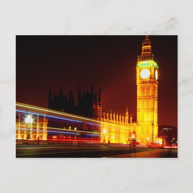 Postal Big Ben, Londres (Anverso)