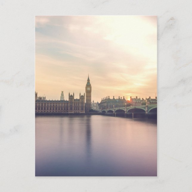 Postal Big Ben, Londres (Anverso)