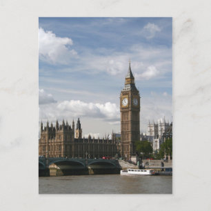 Postal Big Ben, Londres, Inglaterra