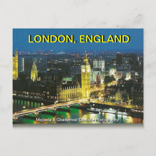 POSTAL BIG BEN LONDRES, INGLATERRA POR MOJISOLA A GBADAMO