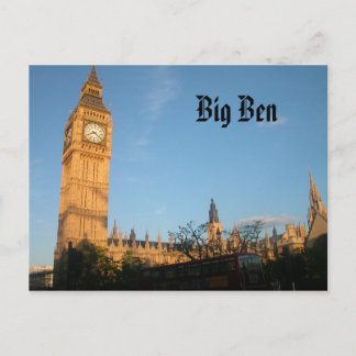 Postal Big Ben Postcard