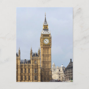 Postal Big Ben, Torre del Reloj, Westminster, Londres