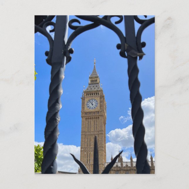 Postal Big Ben, Westminster, London Postcard (Anverso)