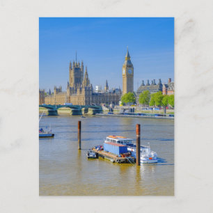 Postal Big Ben, Westminster, London Postcard