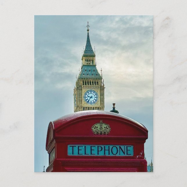 Postal Big Ben, Westminster, London Postcard (Anverso)