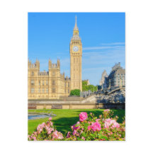 "Big Ben" Westminster, London UK Postcard