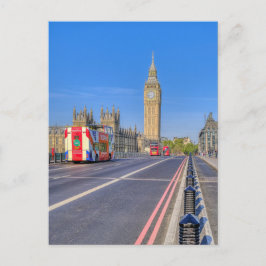 Postal "Big Ben" Westminster, London UK Postcard