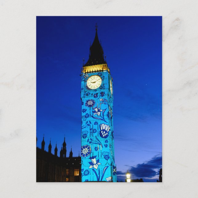 Postal "Big Ben" Westminster, London UK Postcard (Anverso)
