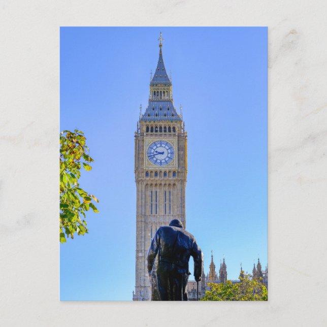 Postal "Big Ben" Westminster, London UK Postcard (Anverso)