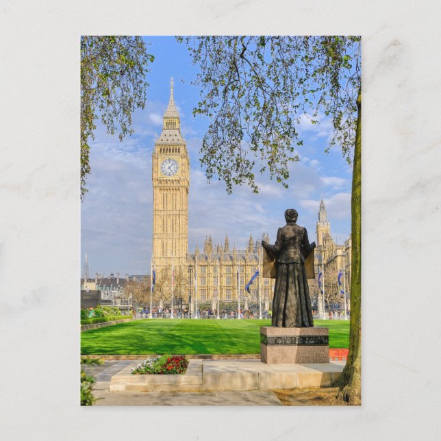 Postal "Big Ben" Westminster, London UK Postcard (Anverso)