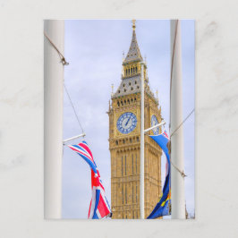 Postal "Big Ben" Westminster, London UK Postcard