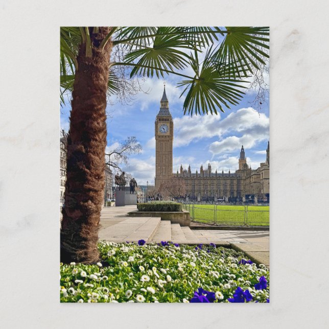 Postal "Big Ben" Westminster, London UK Postcard (Anverso)