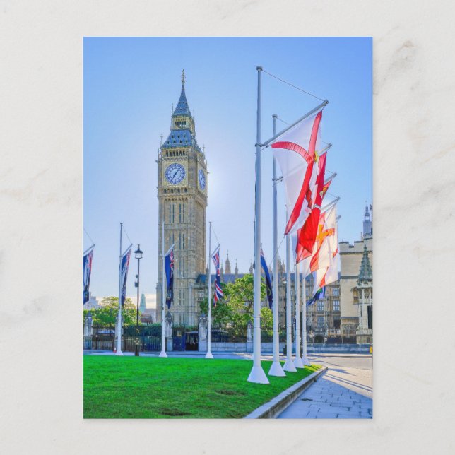 Postal "Big Ben" Westminster, London UK Postcard (Anverso)