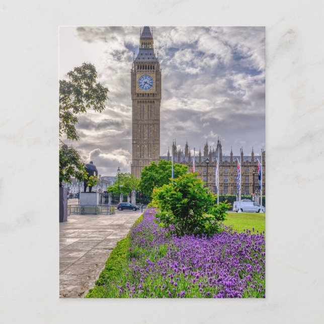 Postal "Big Ben" Westminster, London UK Postcard (Anverso)