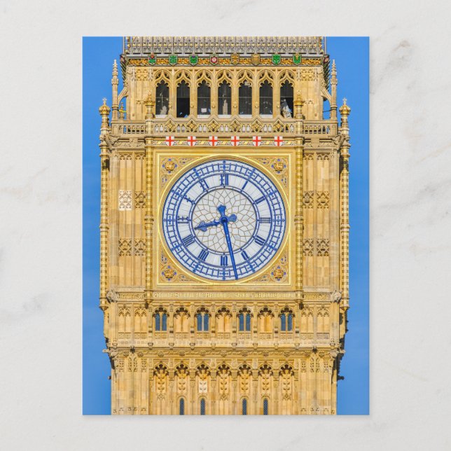 Postal Big Ben, Westminster, Londres (Anverso)