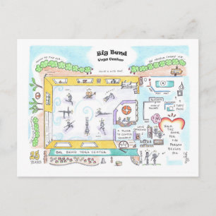 Postal Big Bend SMALL de Jzikah
