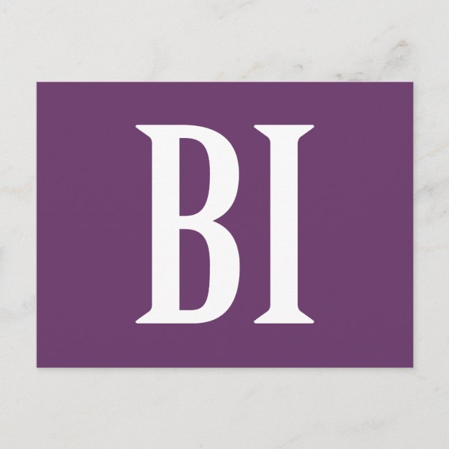 POSTAL BIG BI (Anverso)