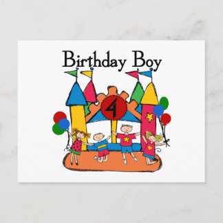 Postal Big Bons Boy 4 camisetas y regalos de cumpleaños