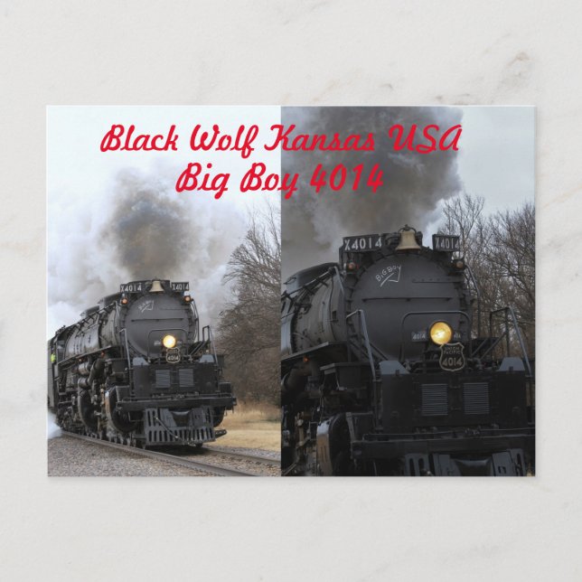 Postal Big Boy 4014 (Anverso)