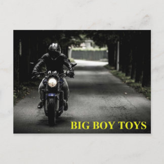 Postal Big Boy Toys para motocicleta
