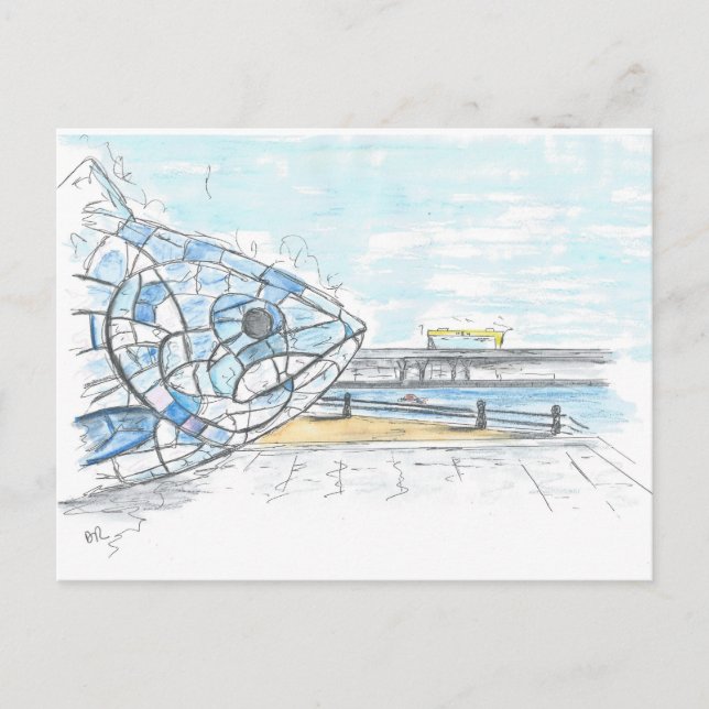 Postal Big Fish Belfast (Anverso)