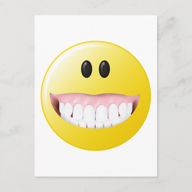 Postal Big Gums Face (Anverso)