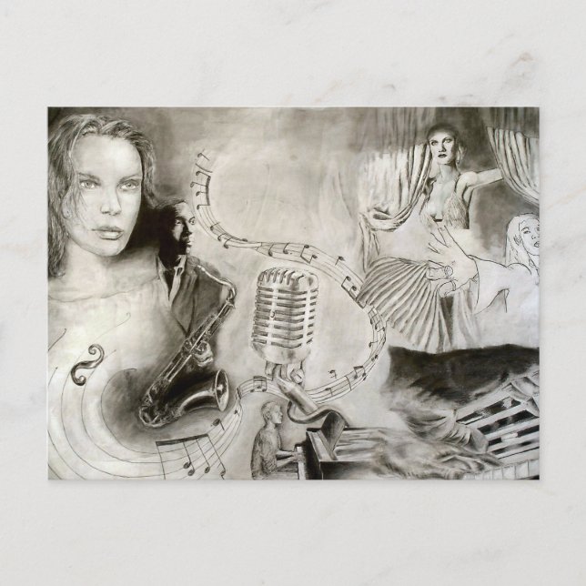 POSTAL BIG JAZZ (Anverso)