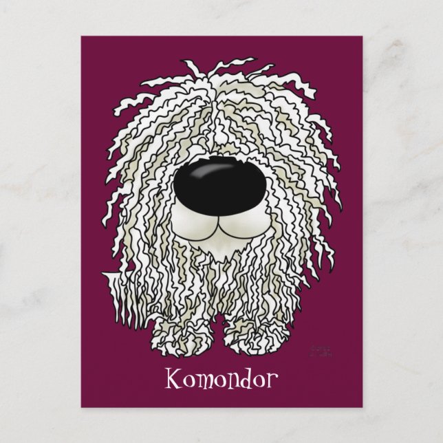 Postal Big Nose Komondor (Anverso)