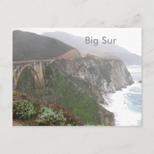 Postal Big Sur (Anverso)
