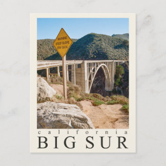 Postal Big Sur California | Fotografía cinematográfica