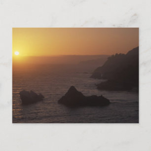 Postal Big Sur fuera de la autopista 101, California, EE.