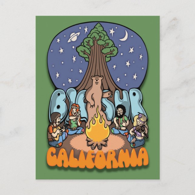 Postal Big Sur III (Anverso)