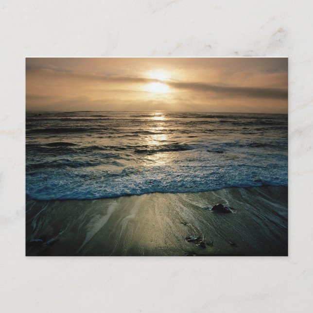 Postal Big Sur Sunset (Anverso)