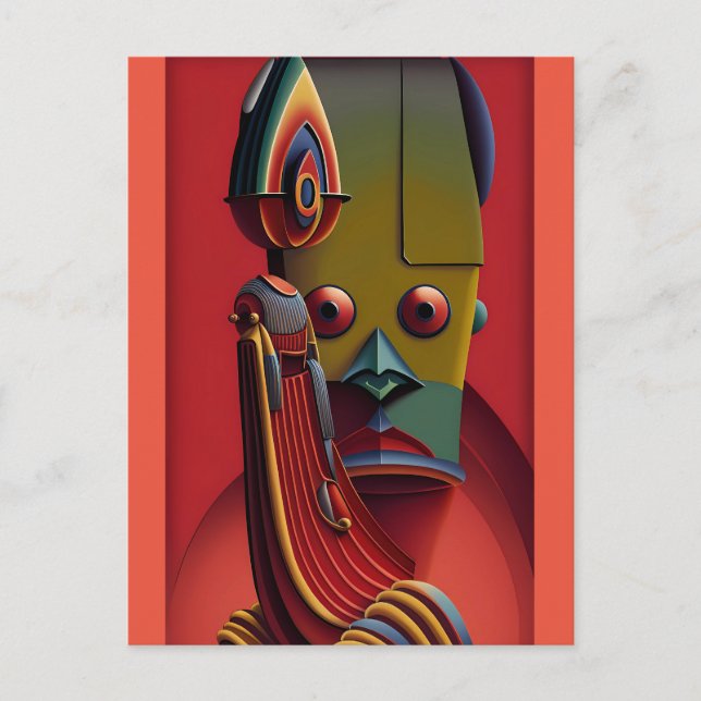 Postal Big Tin Tan Tong II Ken Gage Art (Anverso)